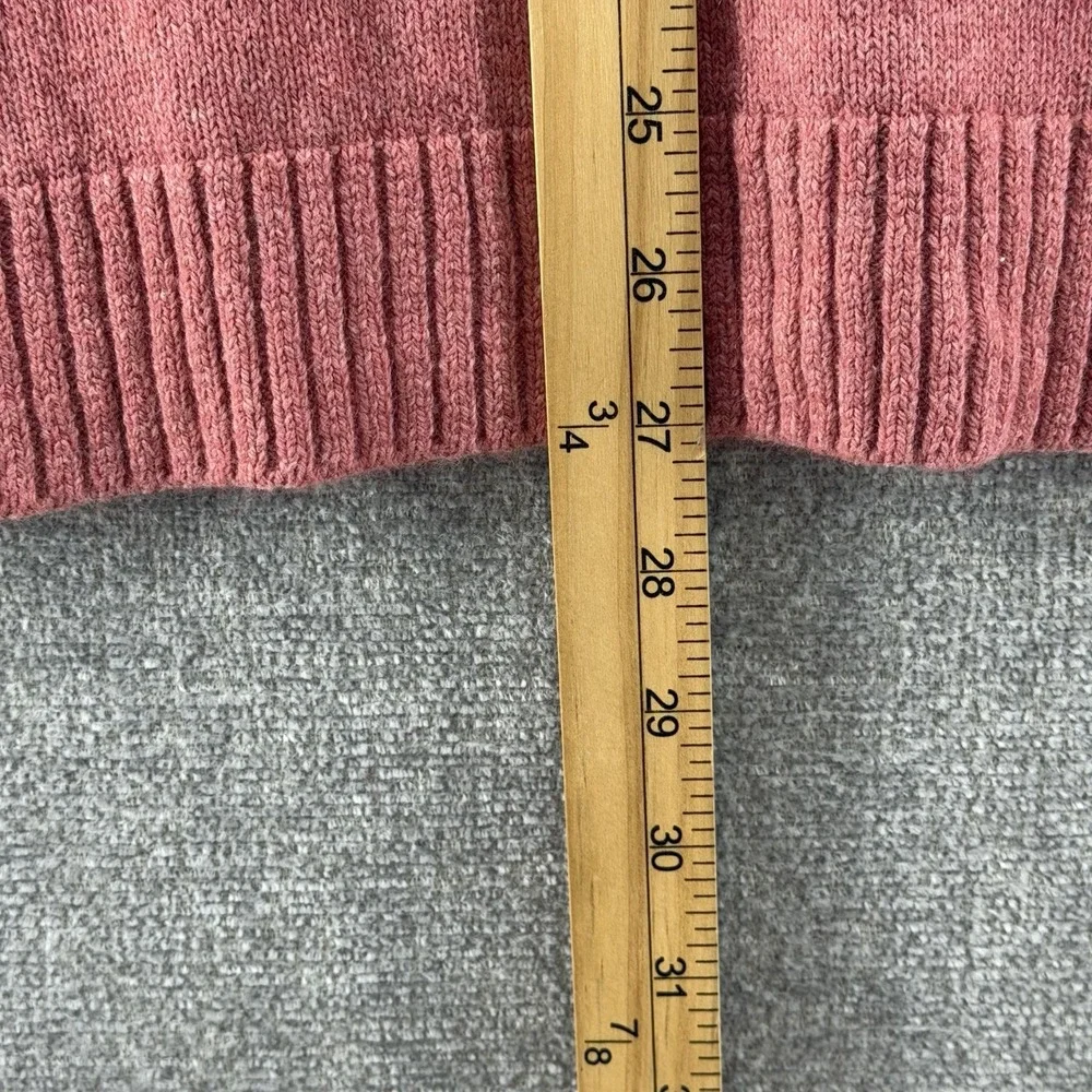 Banana Republic Luxury Blend Sweater Men Size Large Red Winter Casual Cashmere